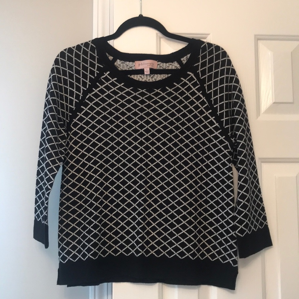 NWT Philosophy Sweater!